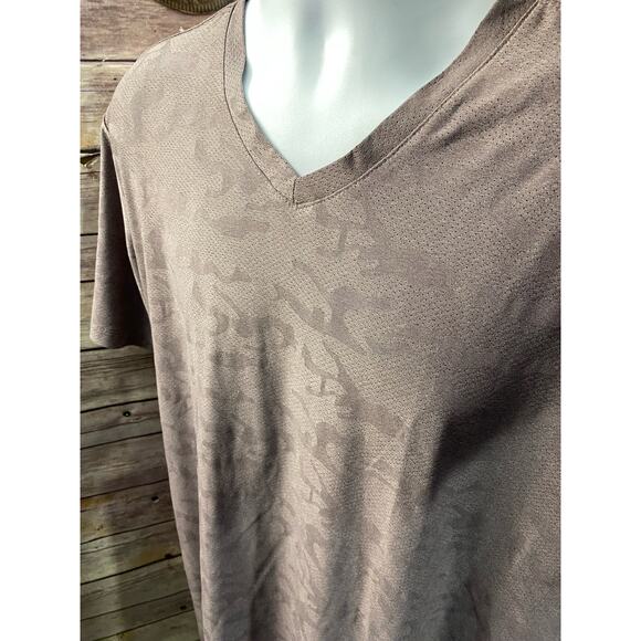 Kenneth Cole Shirt Mens Size XL Color Purple Active Stretch UPF 50+ Tech S/S Tee - Picture 6 of 9